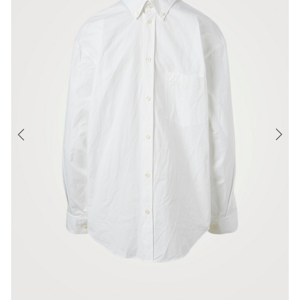 Balenciaga poplin shirt oversized XS